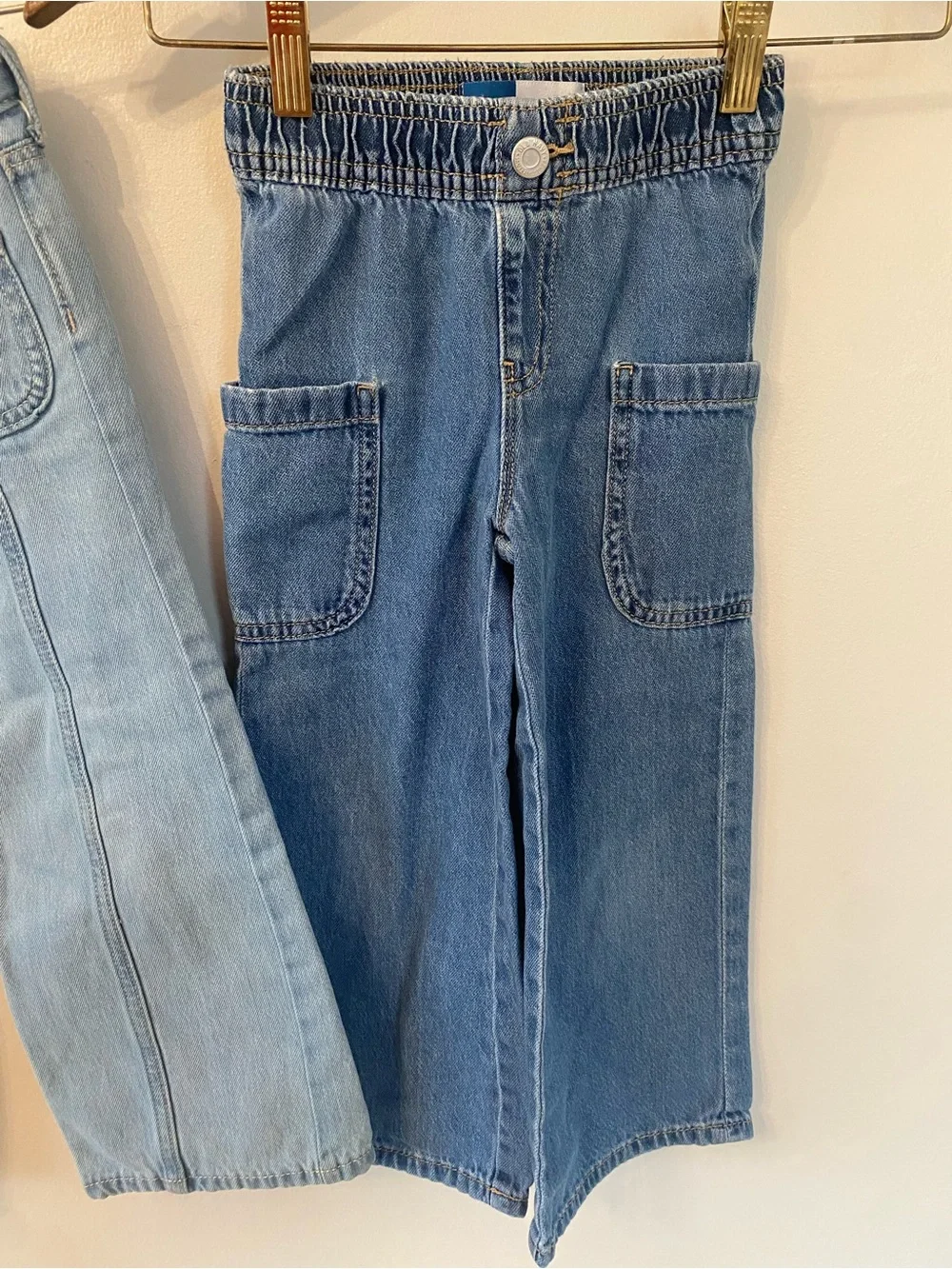 Old Navy pair of girls Wide-Leg Jeans in size 4T